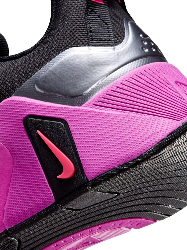 Nike Black Hyper Pink Free Metcon 7 Workout Trainers - Image 10 of 10