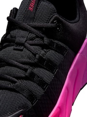 Nike Black Hyper Pink Free Metcon 7 Workout Trainers - Image 9 of 10