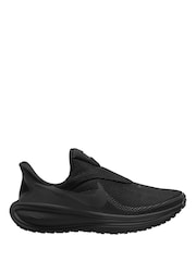 Nike Triple Black Revolution 8 Slip On Road Running Trainers - Image 1 of 4