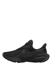 Nike Triple Black Revolution 8 Slip On Road Running Trainers - Image 2 of 4