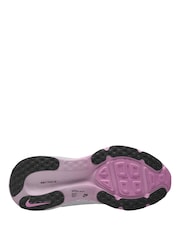 Nike White Pink Vomero 18 Road Running Trainers - Image 9 of 9