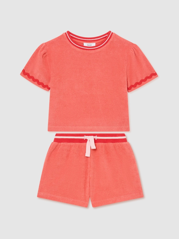Reiss Orange Misha Top & Jogger Set - Image 1 of 3