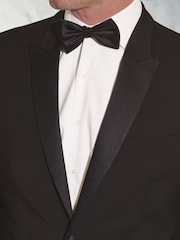 Brook Taverner Pure Silk Pre Tied Bow Tie - Larawan 2 ng 4