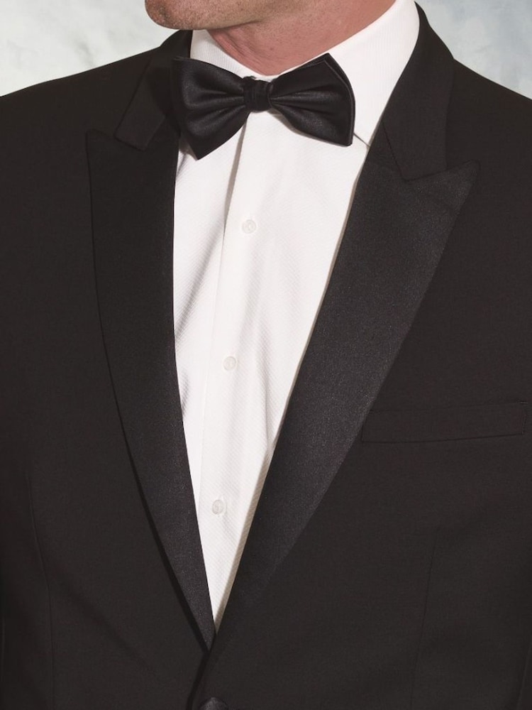 Brook Taverner Pure Silk Pre Tied Bow Tie - Larawan 2 ng 4