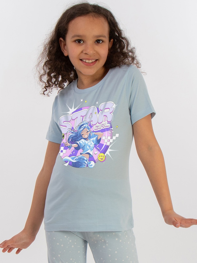 Brands In Blue K-Pop Star Pyjamas - Image 2 of 5 Brands In Blue K-Pop Star Pyjamas - Image 2 of 5