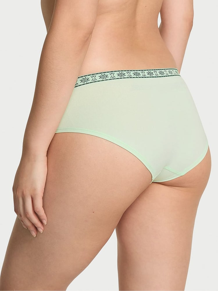 Victoria's Secret Pink Mint Green Hipster Seamless Knickers - Image 2 of 2 Victoria's Secret Pink Mint Green Hipster Seamless Knickers - Image 2 of 2