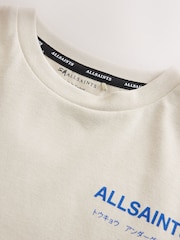 Gris clair - T-shirt smALLSAINTS oversize Underground Crew en coton - Image 10 de 11