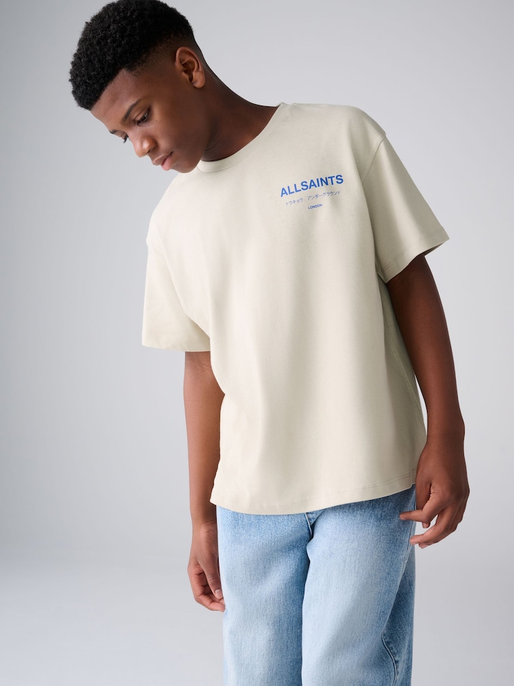 Gris clair - T-shirt smALLSAINTS oversize Underground Crew en coton - Image 2 de 11 Gris clair - T-shirt smALLSAINTS oversize Underground Crew en coton - Image 2 de 11