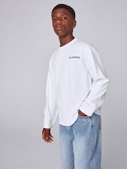 smALLSAINTS Black/White Tierra Baseball Shacket and T-Shirts Set - Image 3 of 12