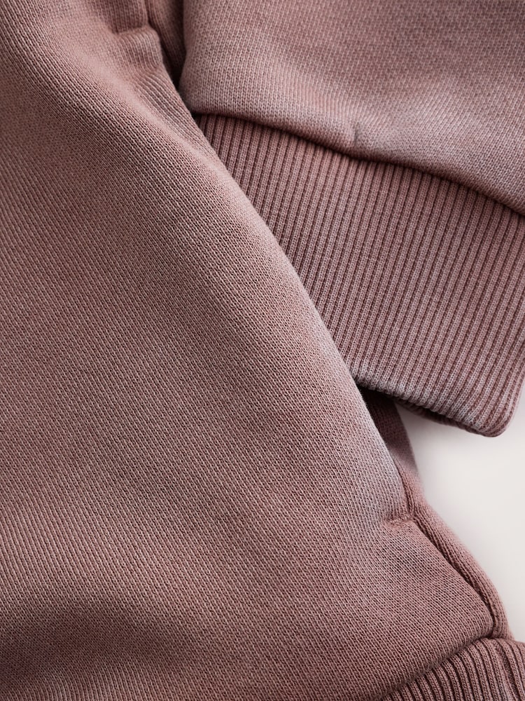 smALLSAINTS Washed Brown Oversized Underground Pullover Hoodie - Image 9 of 9