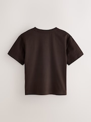 smALLSAINTS Multi Logo Crew Relaxed T-Shirts 3 Pack - Image 5 of 7