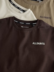 smALLSAINTS Multi Logo Crew Relaxed T-Shirts 3 Pack - Image 6 of 7