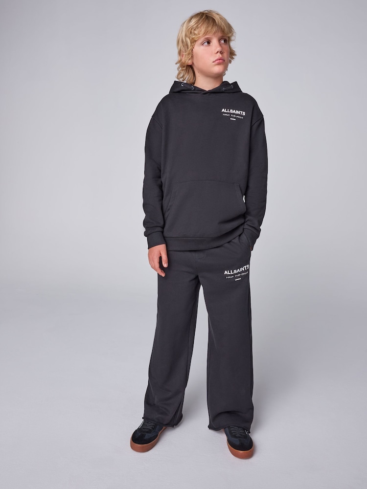 smALLSAINTS Black Underground Wide-Leg Joggers - Image 2 of 12 smALLSAINTS Black Underground Wide-Leg Joggers - Image 2 of 12