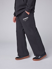 smALLSAINTS Black Underground Wide-Leg Joggers - Image 3 of 12