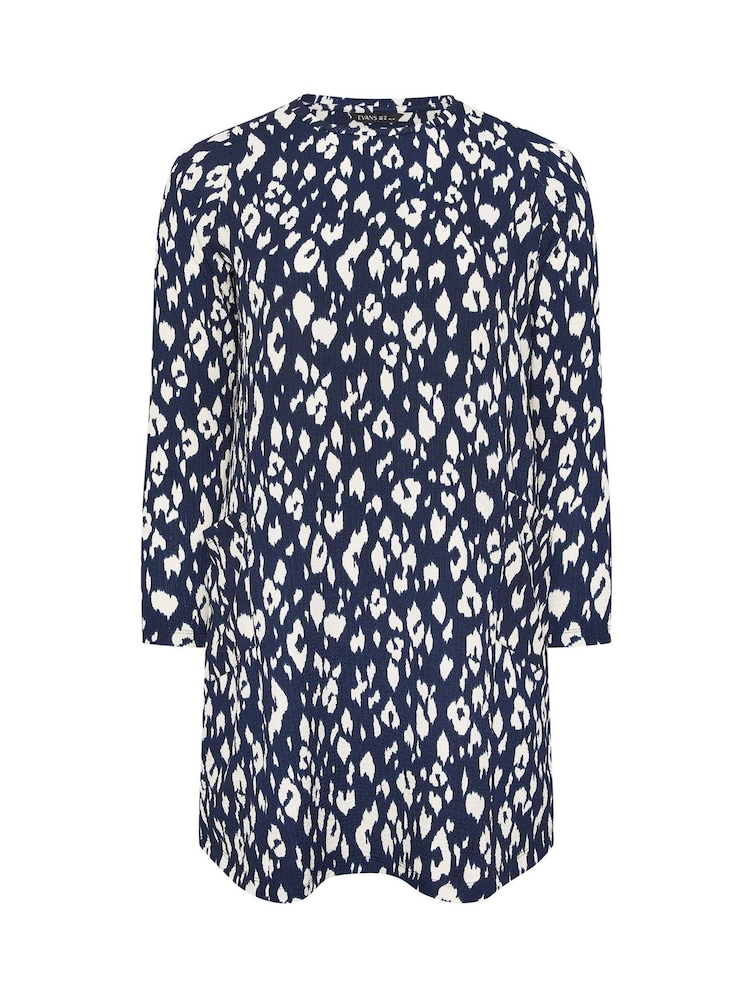 Evans Blue Pocket Tunic - Image 5 of 5 Evans Blue Pocket Tunic - Image 5 of 5