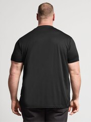 BadRhino Big & Tall Black Ironrhino Short Sleeve Logo T-Shirt - Image 3 of 6