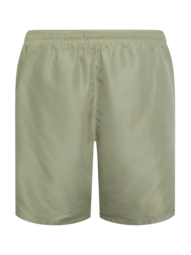 BadRhino Big & Tall Green Milan Swim Shorts - Image 5 of 5