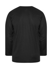 BadRhino Big & Tall Black Ironrhino Long Sleeve Logo T-Shirt - Image 6 of 6
