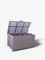 Royalcraft Charcoal Weave Garden Cushion Storage Box 645L - Image 3 of 6