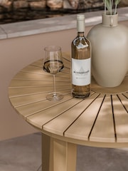 Royalcraft Natural Roma Garden Bistro Table With 2 Deluxe Chairs - Image 3 of 6