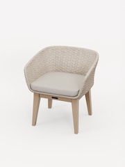 Royalcraft Cream Astral Garden Dining Set With 4 Eden Dining Chairs - Image 6 of 6