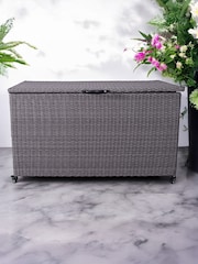 Royalcraft Charcoal Weave Garden Cushion Storage Box 826L - Image 2 of 6