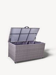 Royalcraft Charcoal Weave Garden Cushion Storage Box 826L - Image 4 of 6