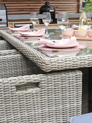 Royalcraft Beige Wentworth 10 Seater Garden Cube Set - Image 2 of 5