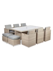 Royalcraft Beige Wentworth 10 Seater Garden Cube Set - Image 5 of 5