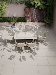 Royalcraft Champagne Porto 6 Seater Garden Dining Set - Image 1 of 5