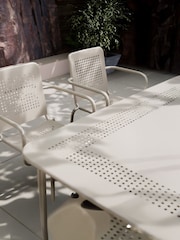 Royalcraft Champagne Porto 6 Seater Garden Dining Set - Image 2 of 5