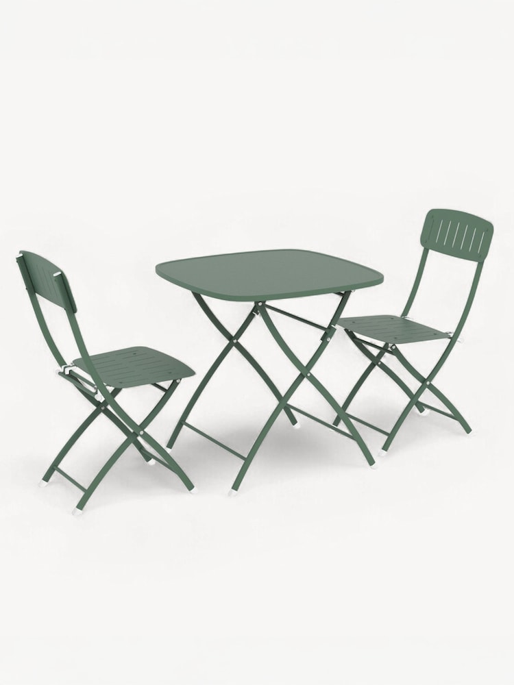 Royalcraft Olive Venice Garden Bistro Square Set - Image 6 of 6