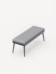 Royalcraft Grey Mayfair Garden Corner Firepit Lounge Set - Image 5 of 6