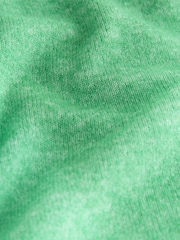 أزرار على شكل أناناس بلون أخضر - كارديجان محبوك بياقة بحافة مستديرة - صورة 7 من 7