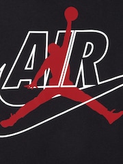 Jordan Black Jumpman Air Hooded Long Sleeve Hoodie - Image 3 of 3