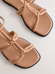 Camel - Forever Comfort® Weave Gladiator Sandals - Imagen 9 de 10