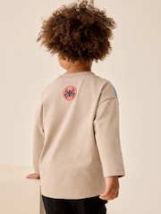 Cement Spidey Long Sleeve T-Shirt (9mths-8yrs) - Image 3 of 4