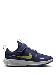 Marineblau/Gelb - Nike Junior Star Runner Utility Trainers - Bild 1 von 7