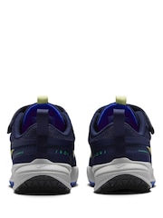Marineblau/Gelb - Nike Junior Star Runner Utility Trainers - Bild 4 von 7