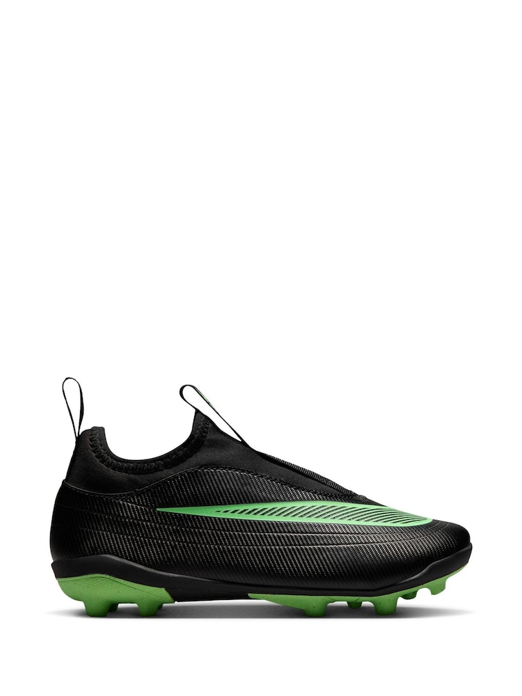 Nike Black Jr. Mercurial Vapor 17 Club PS Little Kids' Multi-Ground Low-Top Football Boots - Image 1 of 6 Nike Black Jr. Mercurial Vapor 17 Club PS Little Kids' Multi-Ground Low-Top Football Boots - Image 1 of 6