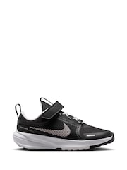 Schwarz, Weiß - Nike Junior Star Runner Utility Trainers - Bild 1 von 8