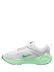 Nike White/ Illusion Green Junior Stellar Ride Trainers - Image 2 of 4