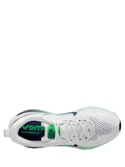 Nike White/Green Spark Youth Vomero 18 Road Running Trainers - Image 3 of 4