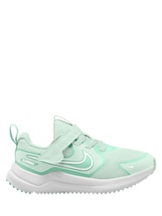 Nike Light Green Junior Cosmic Running Trainers - Image 1 of 4