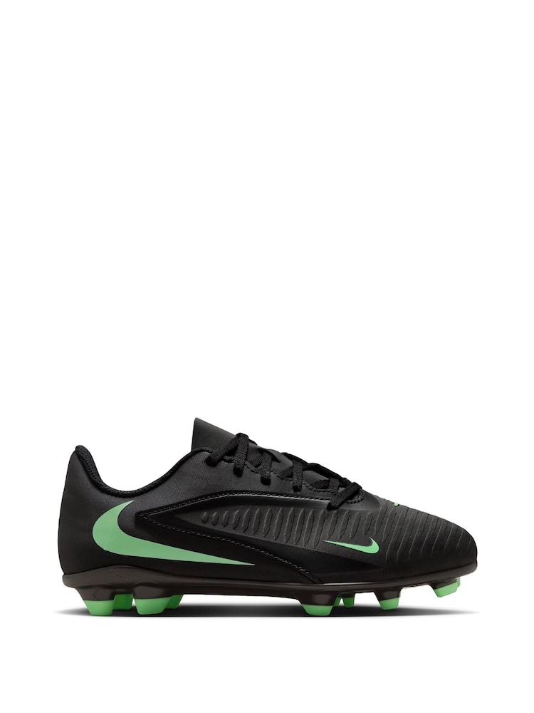 Nike Black Jr. Phantom 6 Low Club Multi Ground Football Boots - Image 1 of 11