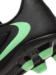 Nike Black Jr. Phantom 6 Low Club Multi Ground Football Boots - Image 11 of 11