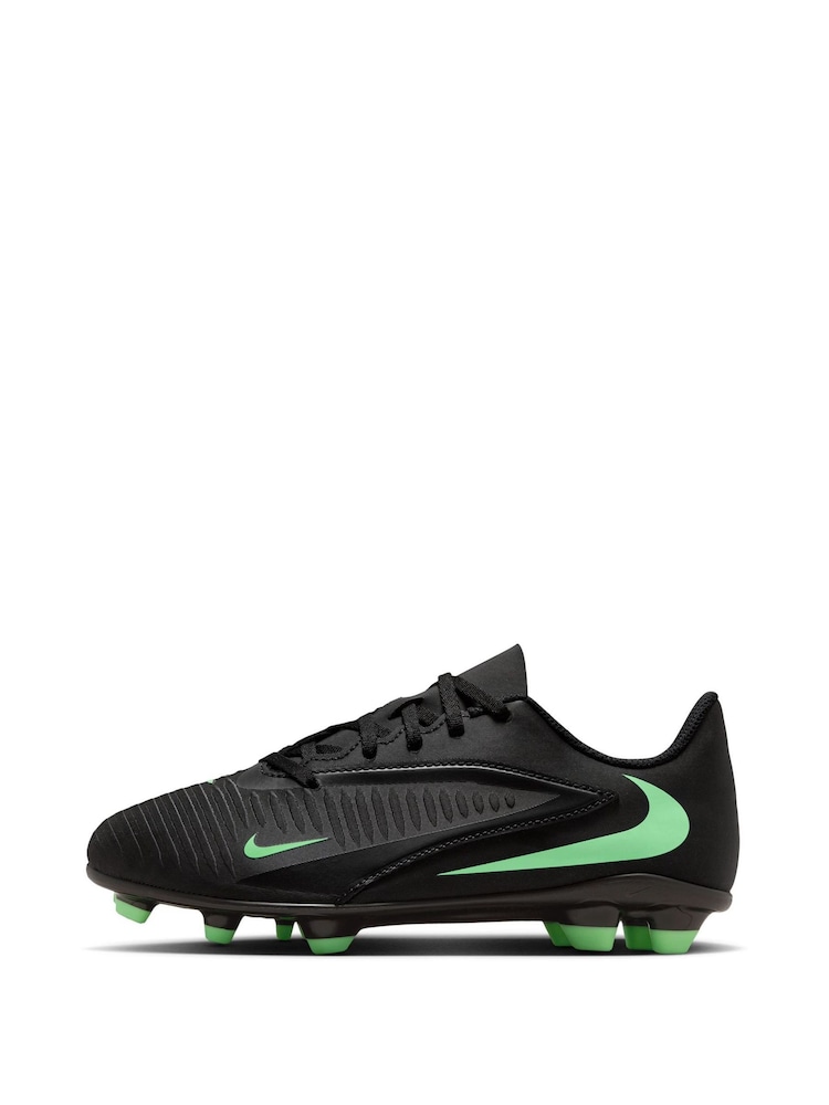 Nike Black Jr. Phantom 6 Low Club Multi Ground Football Boots - Image 2 of 11
