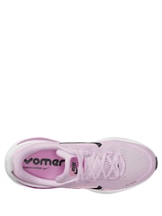 Nike Lilac Purple Pink Youth Vomero 18 Road Running Trainers - Image 3 of 4