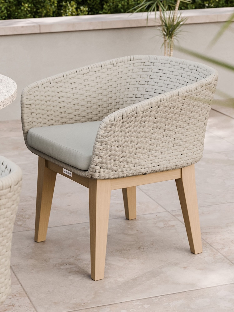 Royalcraft Dusk Natural Eden Dawn Garden Dining Chair - Image 1 of 5 Royalcraft Dusk Natural Eden Dawn Garden Dining Chair - Image 1 of 5