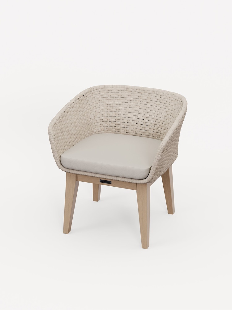Royalcraft Dusk Natural Eden Dawn Garden Dining Chair - Image 5 of 5 Royalcraft Dusk Natural Eden Dawn Garden Dining Chair - Image 5 of 5